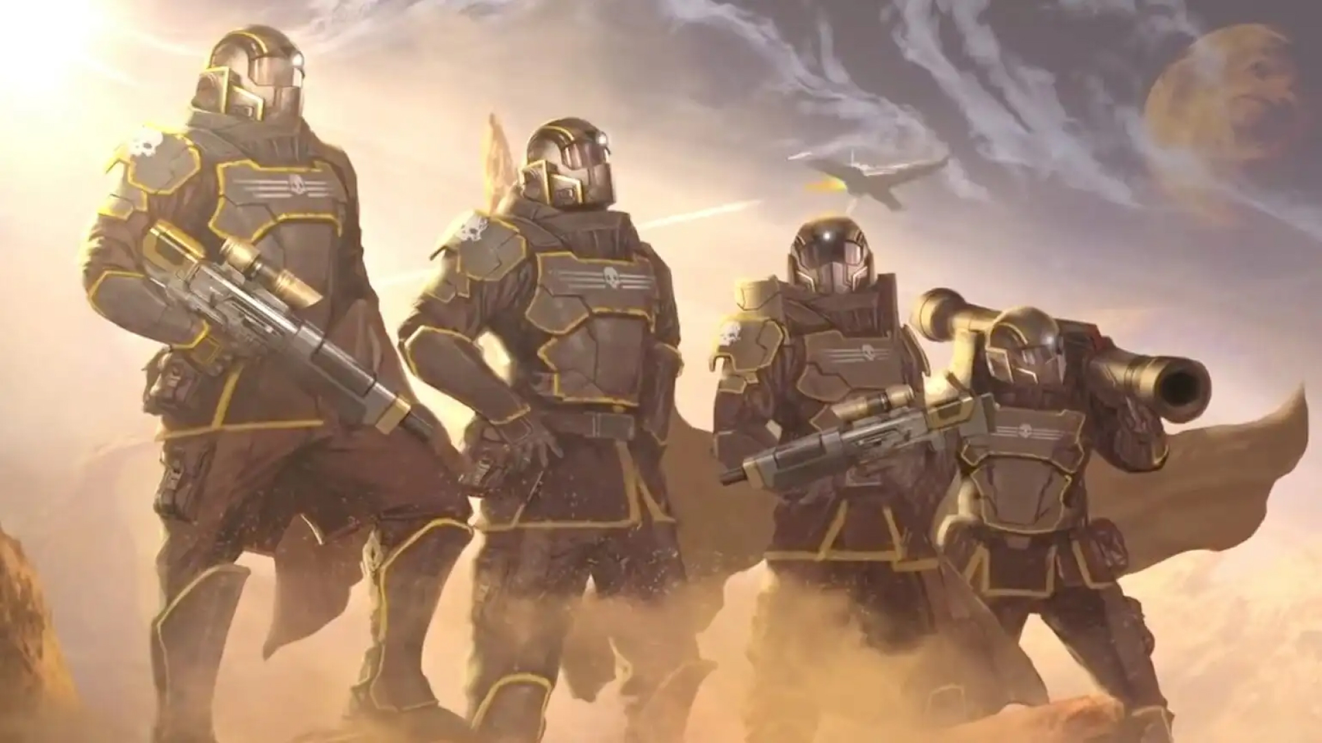 Zij die sterven in Helldivers 2 groeten u.