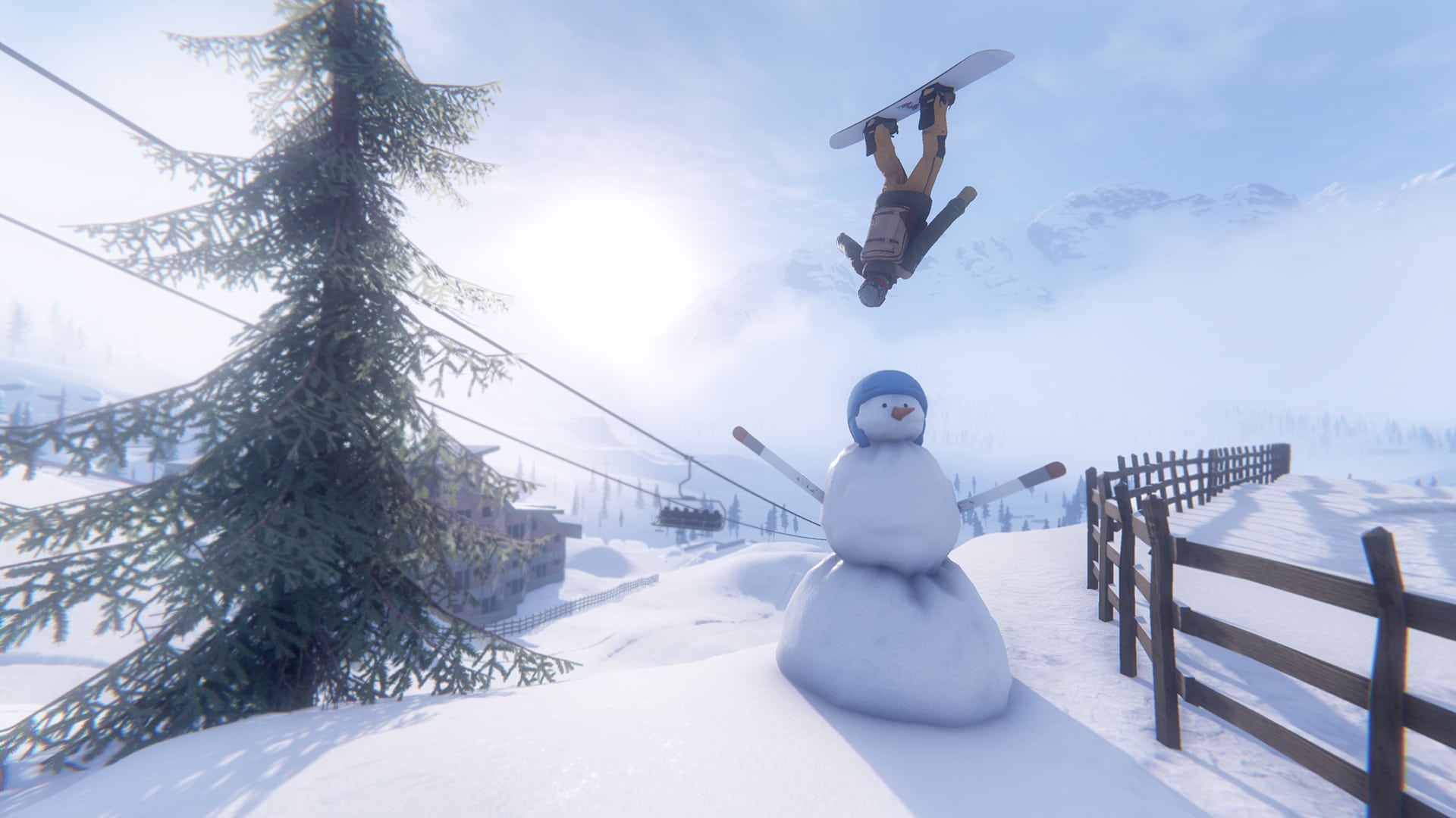 Shredders is meer snowboard-sim dan spel